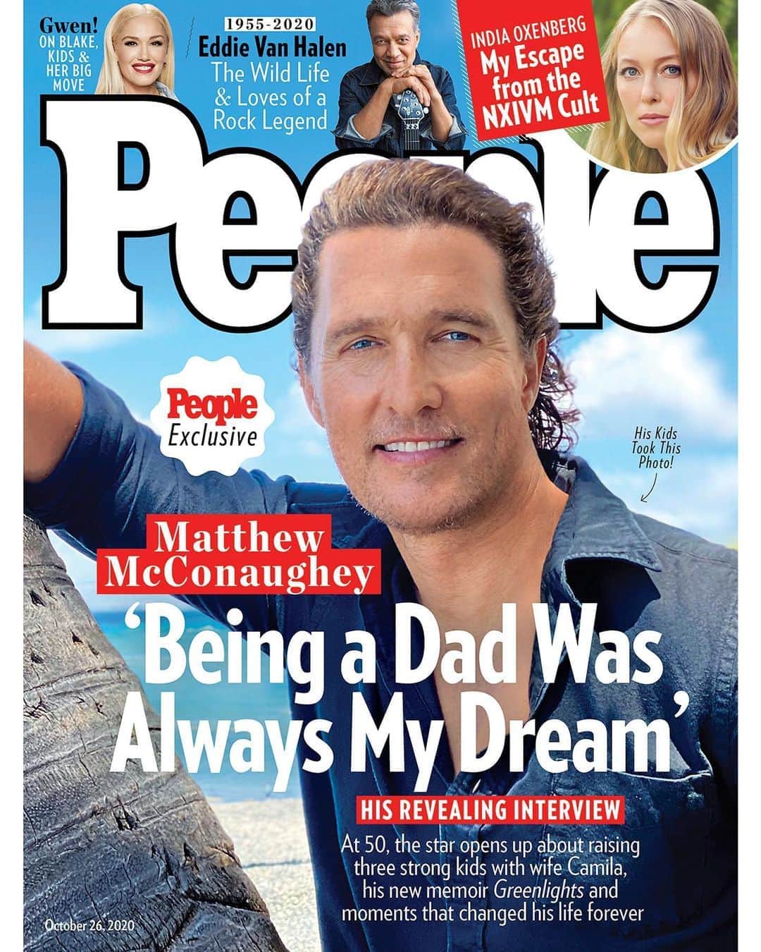 People Magazineさんのインスタグラム写真 - (People MagazineInstagram)「Like many parents navigating pandemic life, Matthew McConaughey has faced the unique challenge of raising his little ones in quarantine. As he watches them tap into their talents, he relishes the “privilege and responsibility” of being their dad. ❤️ “The only thing I ever knew I wanted to be was a father,” the 50-year-old Oscar winner tells PEOPLE in this week’s cover story. “And it’s remained the pinnacle for me. Being a dad was always my only dream. ... I can’t think of anything being more important.” 🙏 Pick up the issue on stands Friday, and tap the bio link for more about his life, his new memoir,  and the “awe-inspiring” gift of fatherhood.」10月14日 21時20分 - people