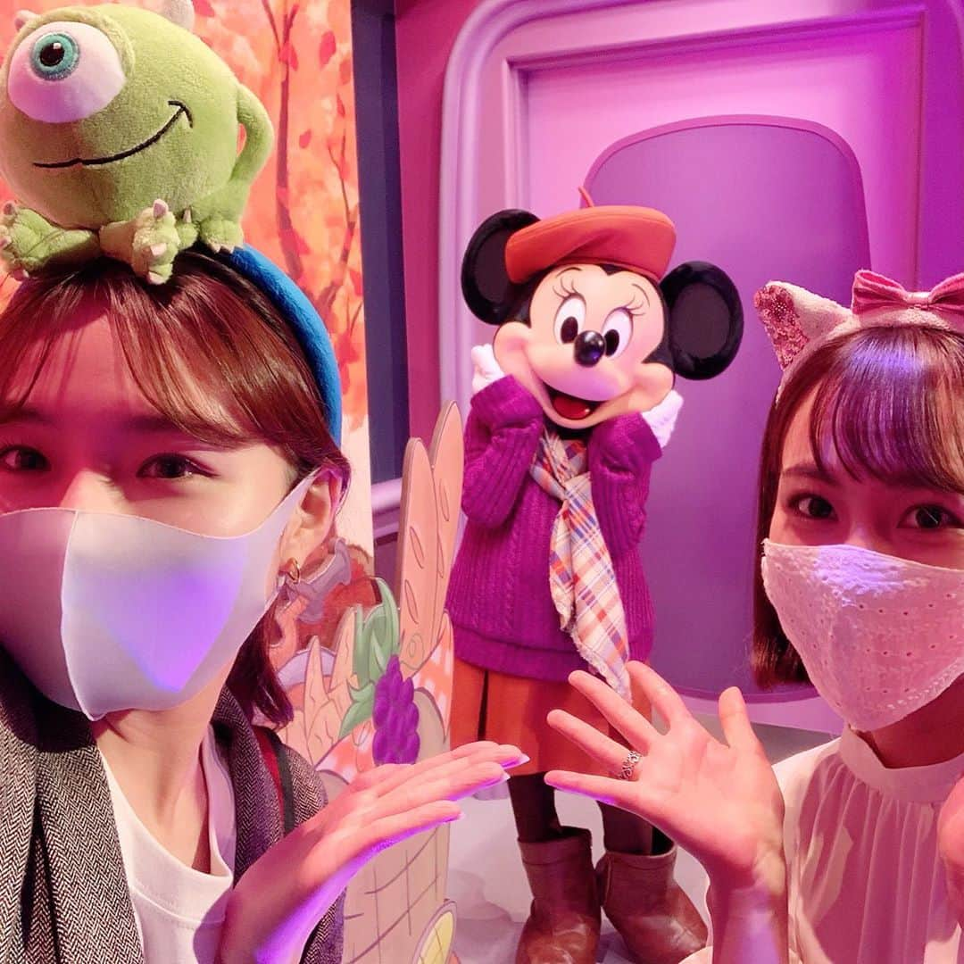 森田真理華さんのインスタグラム写真 - (森田真理華Instagram)「Disney Land🌈 昨日高校時代からの親友と行ってきました🪐 ミニーのスタイルスタジオとベイマックスのハッピーライドの抽選に当たったよ🤤残念ながら美女と野獣の乗り物は当たらず🥺でもとってもたのしかったー🪐💕 . 今回はマリーちゃんのカチューシャにしました🐱 . . #Disney#tokyodisneyland  #disneyland #ディズニーランド #ディズニー　#マリーちゃん #ミニーのスタイルスタジオ  #ベイマックスのハッピーライド  #ベイマックス#ディズニーバウンド#ディズニーコーデ」10月14日 21時17分 - marika__morita