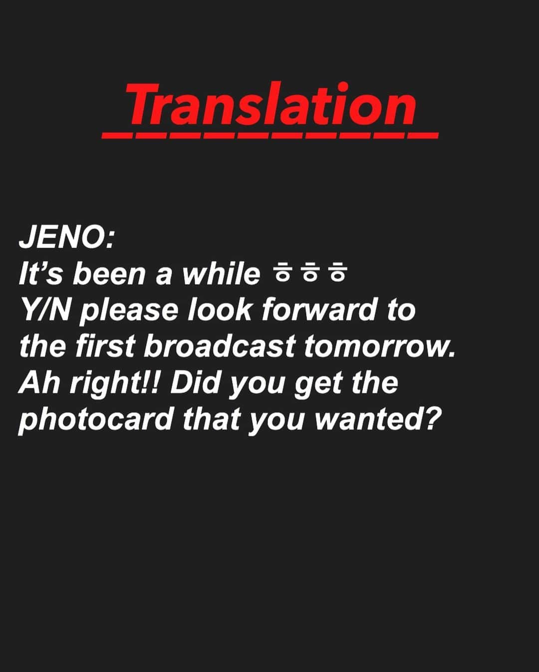ジェノさんのインスタグラム写真 - (ジェノInstagram)「[LYSN] <201014> Jeno’s bubble 💭  ➡️Swipe for translation. ••• he looks tired..... (i mean its expected but still) also i think a few ppl saw but yes this is a repost bc i didnt censor my username HAHAHA ____  < #엔시티드림 #엔시티 #이제노 #제노 #nct2020_resonance #LeeJeno #jeno #nct2020 #nct #nctdream #nctu #nct127 #kpop #smtown #nctjeno >」10月14日 21時41分 - nctjeno