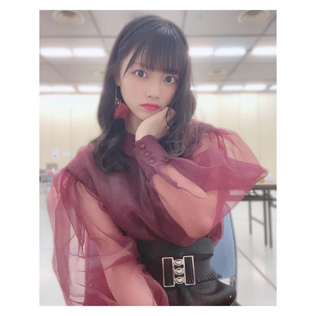 岩田陽菜さんのインスタグラム写真 - (岩田陽菜Instagram)「これからだんだんお話し会で着用した私服を紹介するよ〜🍂🍁﻿ ﻿ #tops #ZARA﻿ #belt #NADIA﻿ #skirt #poupee﻿ ﻿ #秋服#autumn#autumnfashion#fashion#イヤリング#レンガ色#赤#red#大人#大人かわいい#大人コーデ」10月14日 21時59分 - hina_naso_stu48