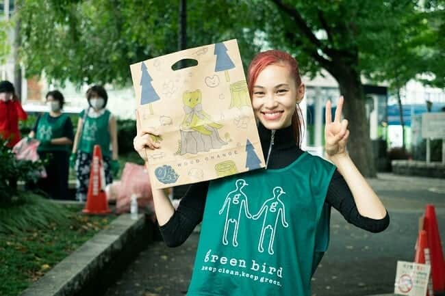 Kiko Mizuhara Fanstagramのインスタグラム：「@greenbird_official  「WOOD CHANGE PROJECT 」 #水原希子 #kikomizuhara」