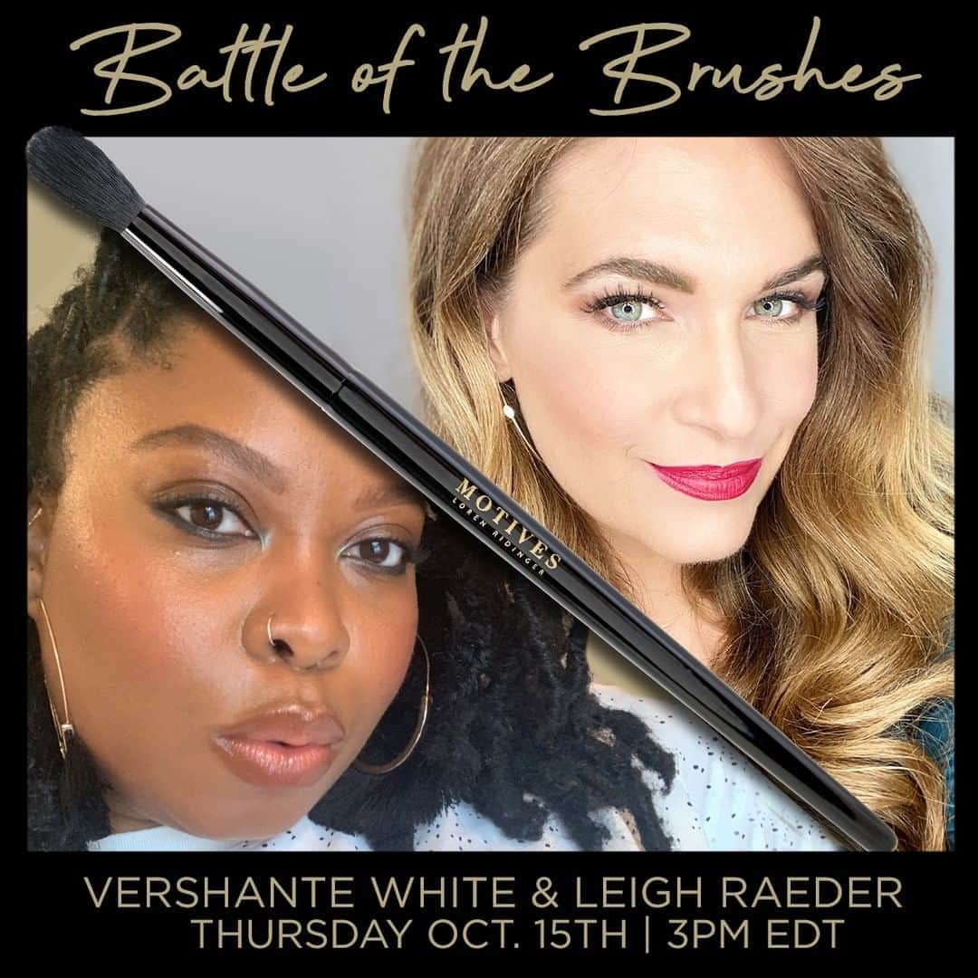 Motives Cosmeticsさんのインスタグラム写真 - (Motives CosmeticsInstagram)「TOMORROW kicks off our new IG LIVE series BATTLE OF THE BRUSHES🖌.   Thursday, Oct. 15th join us LIVE at 3pm EDT on the Motives IG page to see Esthetician & Makeup Artist, @vershantelynnartistry, and Master Cosmetologist @leighraeder will be “battling” to see who can create the fan-favorite eye look with our new HORIZON Palette. You all will get to vote for your favorite look during the LIVE, learn application tips & tricks, as well as nominate who you want to see "battle" it out next! . . . . . #motivescosmetics #motives #makeup #beauty #makeupartist #mua #girlboss #entrepreneur #beyourownboss #everydaymakeup #naturalmakeup #hoirzonpalette #battleofthebrushes #horizon」10月15日 8時00分 - motivescosmetics