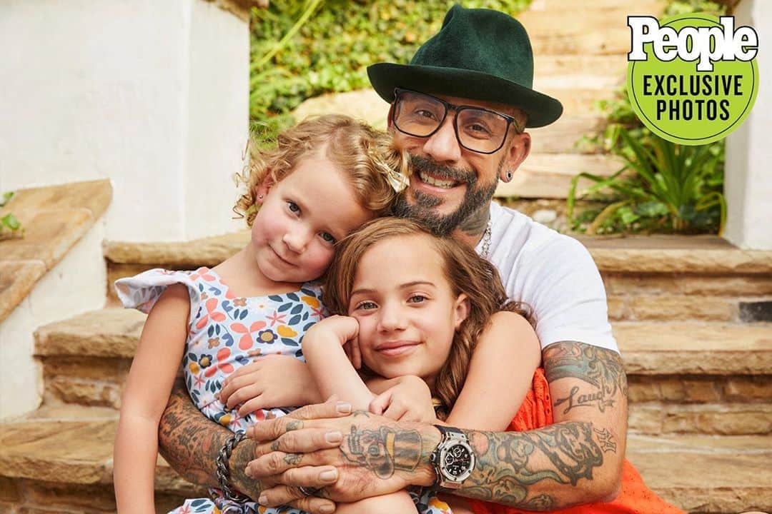 A.J.のインスタグラム：「Family is everything. Thank you @People and @PeopleTV for sitting down with me for a real and raw conversation about addiction, recovery, family and how I’m currently the clearest and happiest I’ve ever been. Links to the full video feature and article are in my stories!」