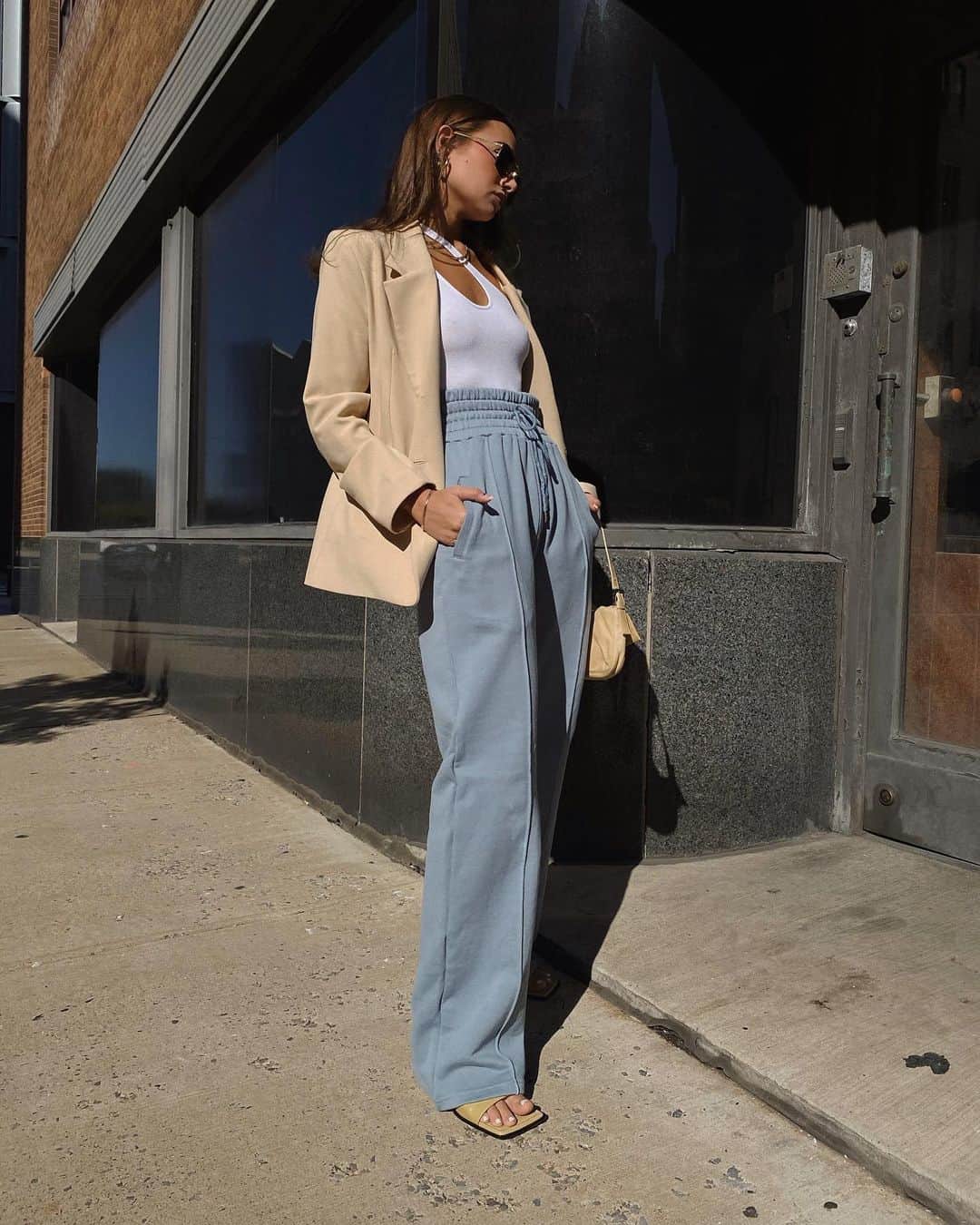 のインスタグラム：「Trouser sweats?! Yes please!」
