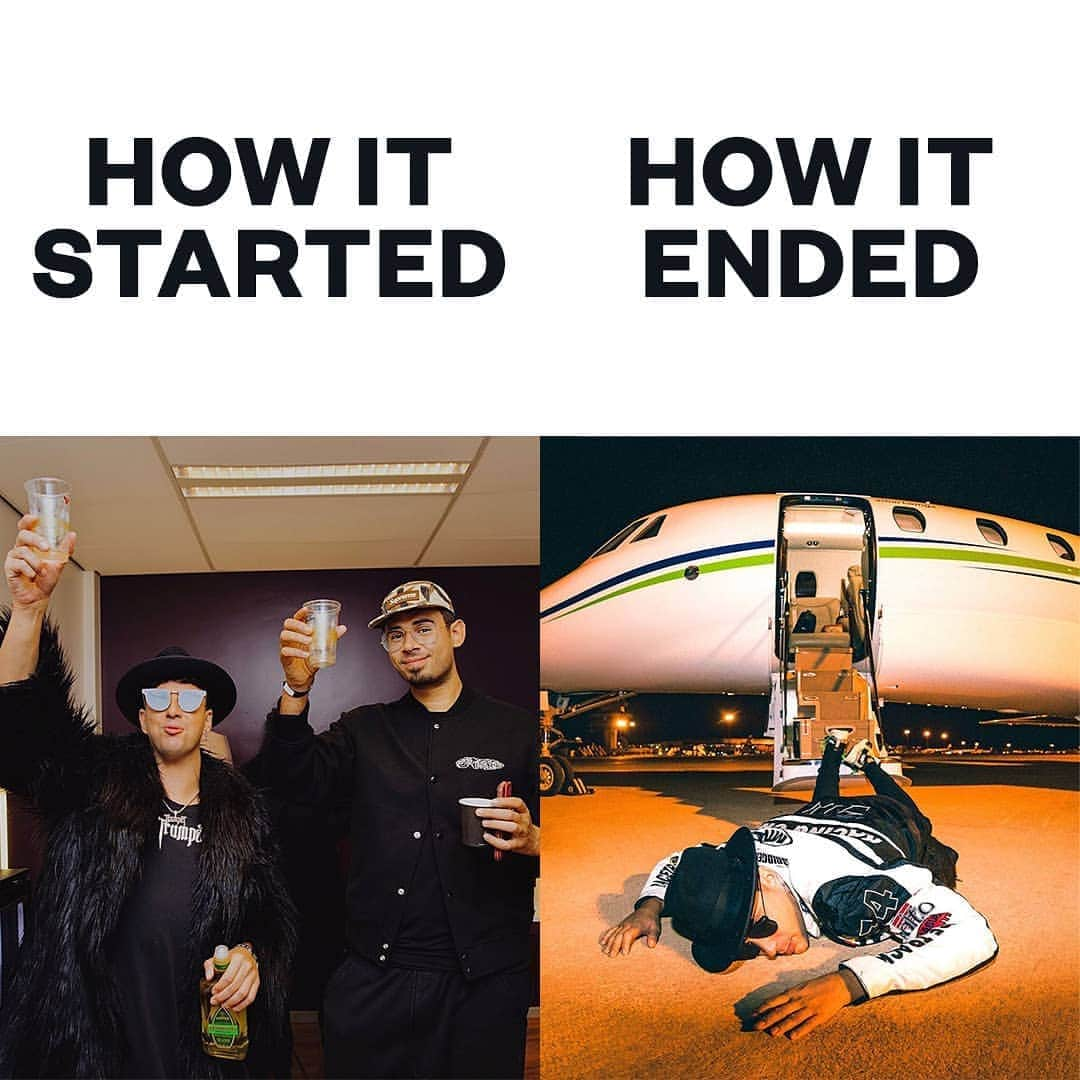 Spinnin' Recordsさんのインスタグラム写真 - (Spinnin' RecordsInstagram)「How It Started vs How It Ended 😜 ​ ​@timmytrumpet @afrojack」10月15日 1時34分 - spinninrecords