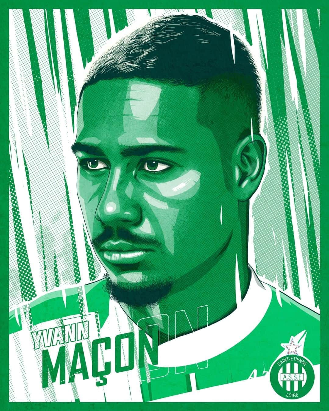 リーグ・アンさんのインスタグラム写真 - (リーグ・アンInstagram)「Courage @yvann_macon 💪💚  #Ligue1UberEats #SaintEtienne #lesverts」10月15日 2時00分 - ligue1ubereats