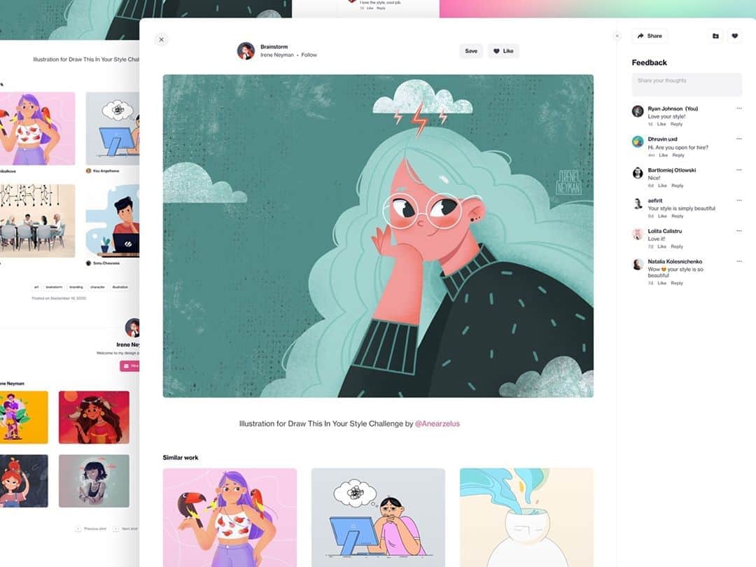 Dribbbleさんのインスタグラム写真 - (DribbbleInstagram)「✨ FRESH FROM DRIBBBLE ✨ — Bigger Shots, better feedback, and plenty more. Your new & improved Dribbble experience is live! Hit the link in our bio to learn more and explore all of the new site updates. ⠀ ⠀ #dribbble #design #dribbblers #designers #productdesign」10月15日 2時40分 - dribbble