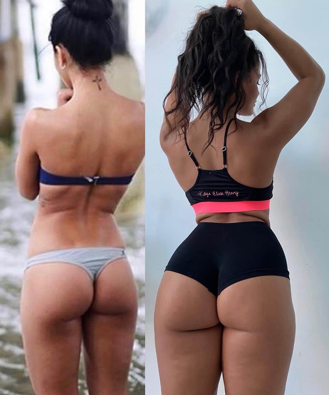 Katya Elise Henryさんのインスタグラム写真 - (Katya Elise HenryInstagram)「STOP doubting yourself. work hard and make it happen! 6 year transformation: 20 yrs old - 26 yrs old. all natural and no one can tell me nothin 😌💅🏽💪🏽🍑 NEW @workouts_by_katya CHALLENGE ALERT! Join me and hundreds of thousands of WBK girls around the world in the last challenge of the year ✨ my 6 Week Fitmas Challenge, to get ready for the holiday szzznnn! Sign ups are open now & we start November 9th! Let’s close 2020 out strong. Link in bio.」10月15日 2時52分 - katyaelisehenry