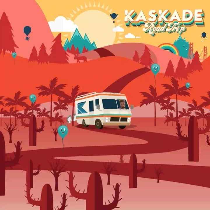 のインスタグラム：「🔥Last hours to sign up for early access to tickets for my upcoming Road Trip tour.  🔥Tix go on sale TOMORROW (Thurs 10.15) sign up: Kaskademusic.com/road-trip ((LINK IN BIO))」