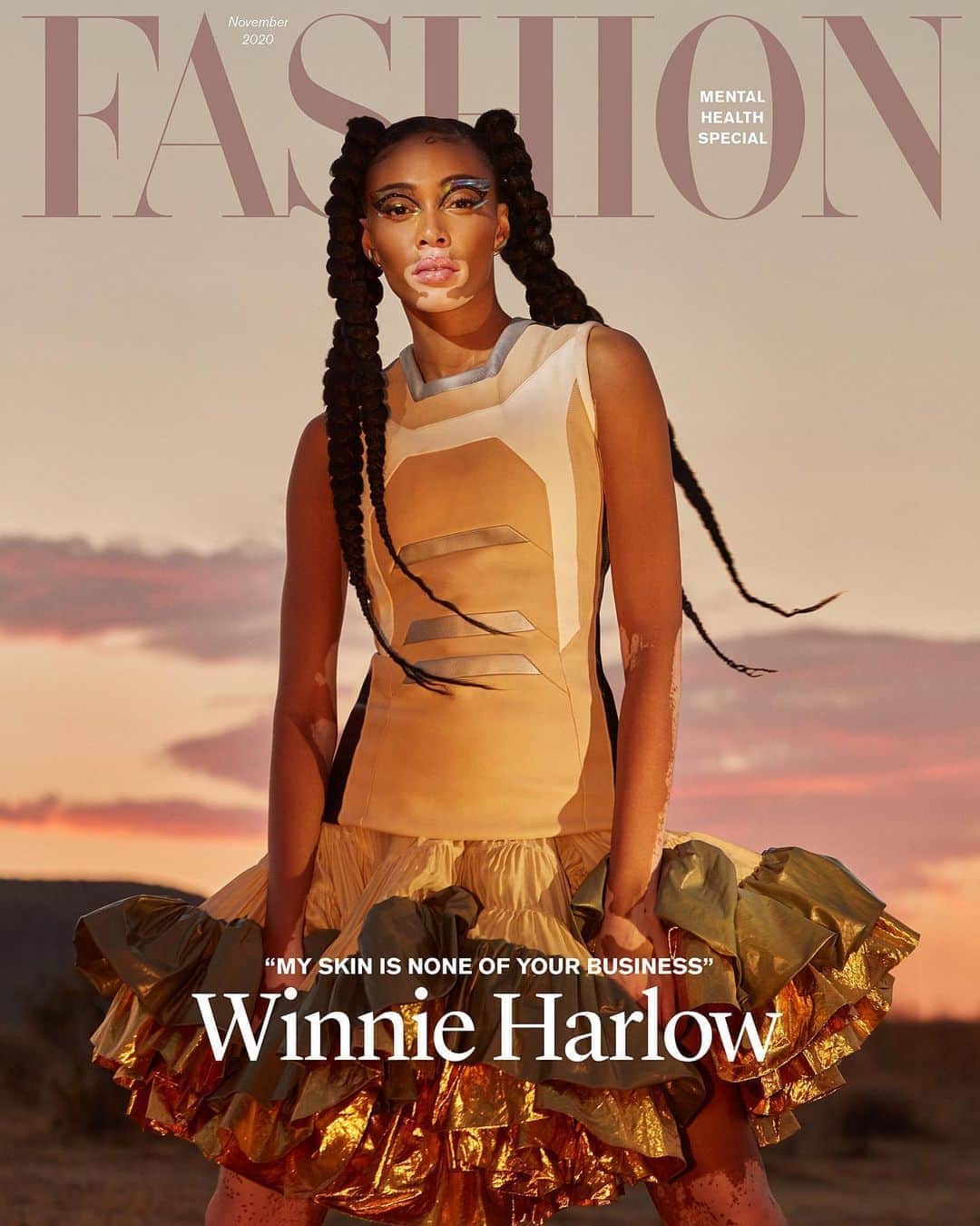 ウィニー・ハーロウさんのインスタグラム写真 - (ウィニー・ハーロウInstagram)「My @fashioncanada Cover on stands now 📰❤️」10月15日 3時57分 - winnieharlow