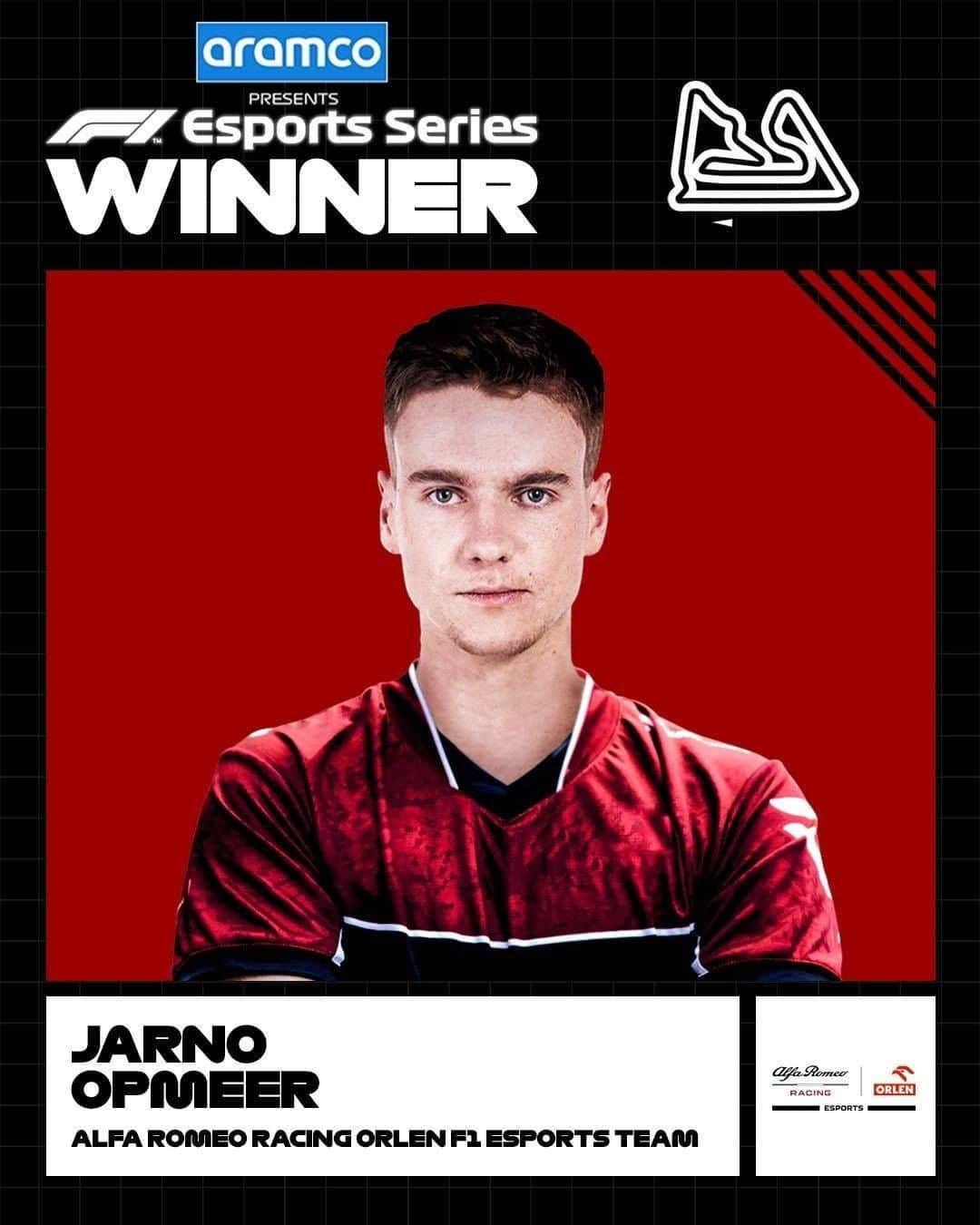 F1さんのインスタグラム写真 - (F1Instagram)「First W of the #F1Esports Series goes to @alfaromeoracingorlen Esports Team's Jarno Opmeer 🎉⁣ ⁣ A superb drive through the field in his second stint delivers a one-two for the team as he leads home Dani Bereznay 🏆🍾⁣ ⁣ #F1 #Formula1 #F1Esports #AlfaRomeo @sauberesports」10月15日 4時16分 - f1