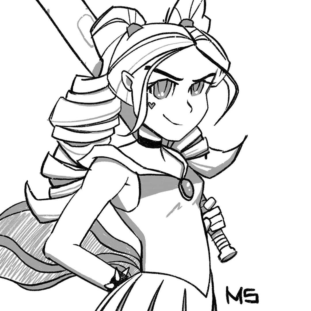 マイク・シノダのインスタグラム：「Here’s Harley Quinn as a Disney Princess, and other fan-submitted ideas from today’s @twitch stream.」