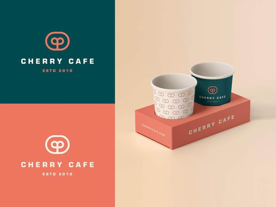 Dribbbleさんのインスタグラム写真 - (DribbbleInstagram)「Cherry cafe - Packaging by Ahmed creatives ⠀ ⠀ #dribbble #design #branding #packaging #coffee #graphicdesign」10月15日 5時57分 - dribbble