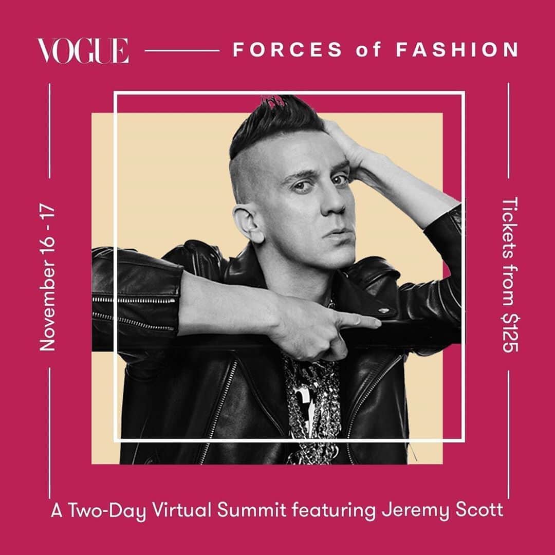 Moschinoさんのインスタグラム写真 - (MoschinoInstagram)「#Repost @itsjeremyscott ・・・ I WILL BE SPEAKING AT THE @voguemagazine FORCES OF FASHION SUMMIT NOVEMBER 16/17TH IN CONVERSATION WITH @lizzobeeating HEAD TO VOGUE TO RESERVE YOUR TICKETS NOW !  #jeremyscott #vogueforcesoffashion #voguemagazine #lizzo」10月15日 6時11分 - moschino