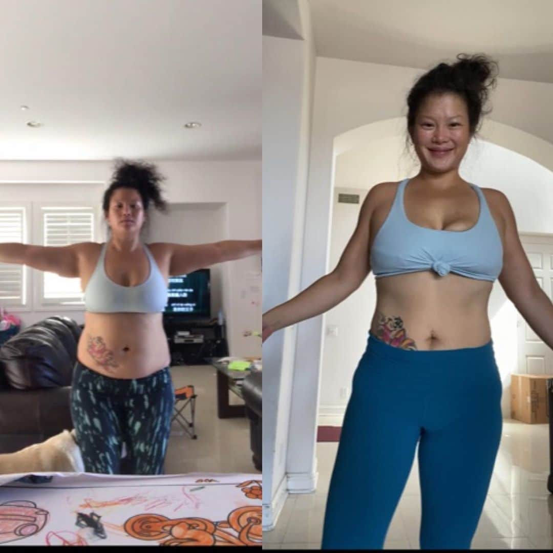 Alexia Clarkさんのインスタグラム写真 - (Alexia ClarkInstagram)「@bigmommy_yogafit has made AMAZING progress using my HOME PROGRAM! She’s a mom and a QUEEN! I’ll be sharing more about her journey on my Instagram story later today!   www.alexia-clark.com   #alexiaclark #queenofworkouts #queenteam #queen2020 #fitness #fitspo #motivation #fitnessmotivation #fitnessjourney #fitmom #homeworkout #fitnessgirl #fitforHisreason」10月15日 7時06分 - alexia_clark