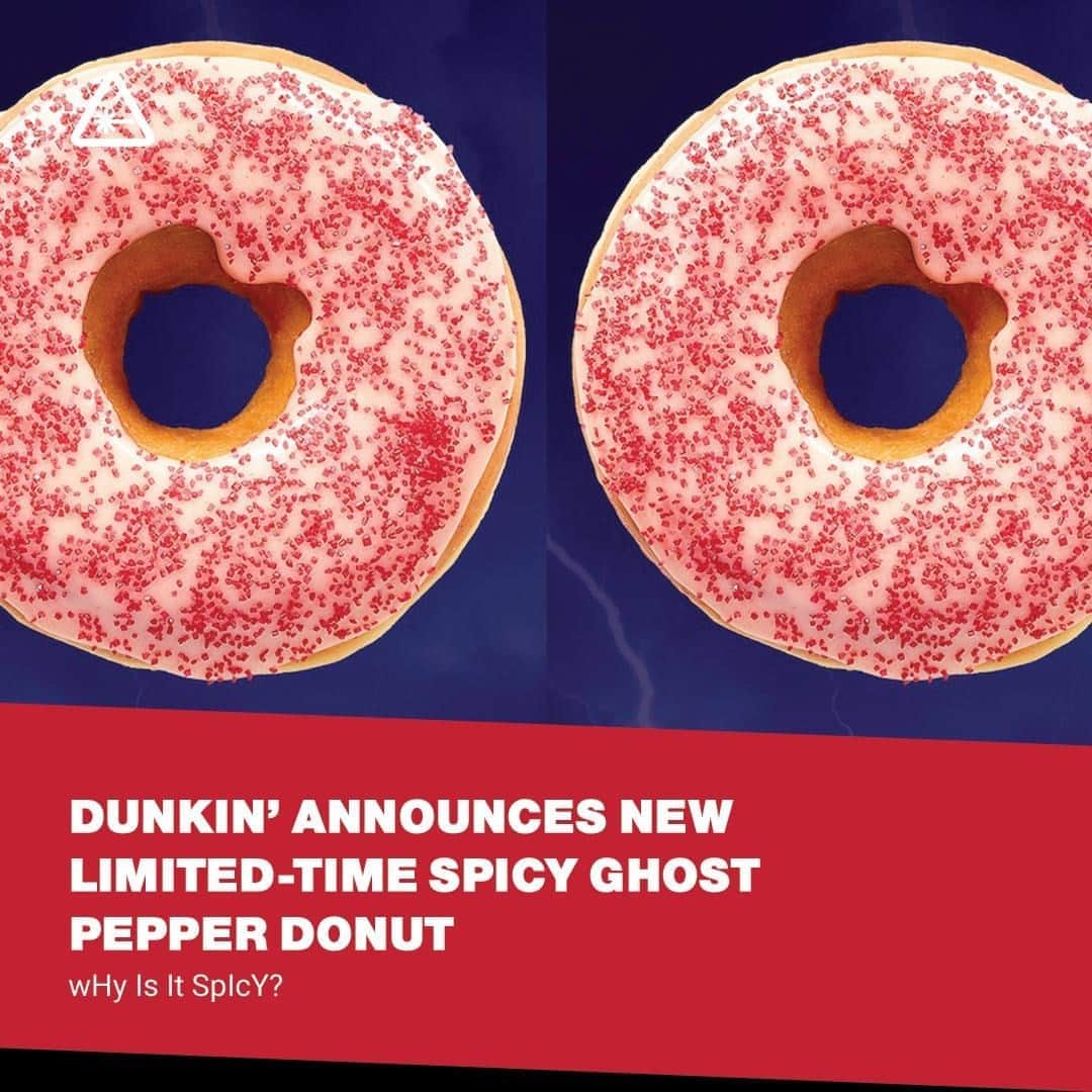 クリス・ハードウィックさんのインスタグラム写真 - (クリス・ハードウィックInstagram)「Dunkin’s “first-ever pepper-packed” donut has a whole lot of heat.⁠ link in bio」10月15日 7時30分 - nerdist