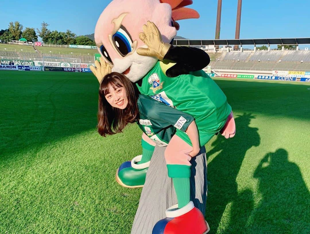 伊藤寧々さんのインスタグラム写真 - (伊藤寧々Instagram)「ㅤㅤㅤㅤㅤㅤㅤㅤㅤㅤㅤㅤㅤ わたしのお友達🌷 #fcgifu  #マスコット　 #ギッフィー」10月15日 17時59分 - 12neneito12