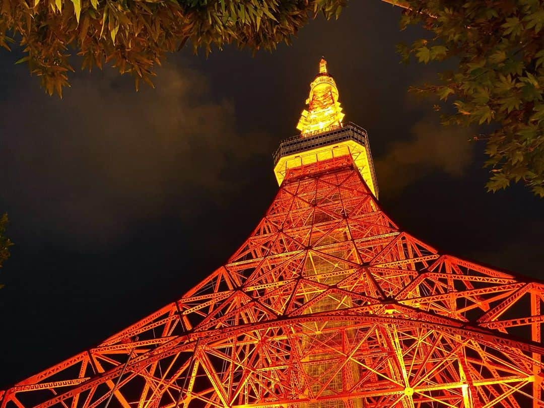 東京タワーの麓の結婚式のインスタグラム