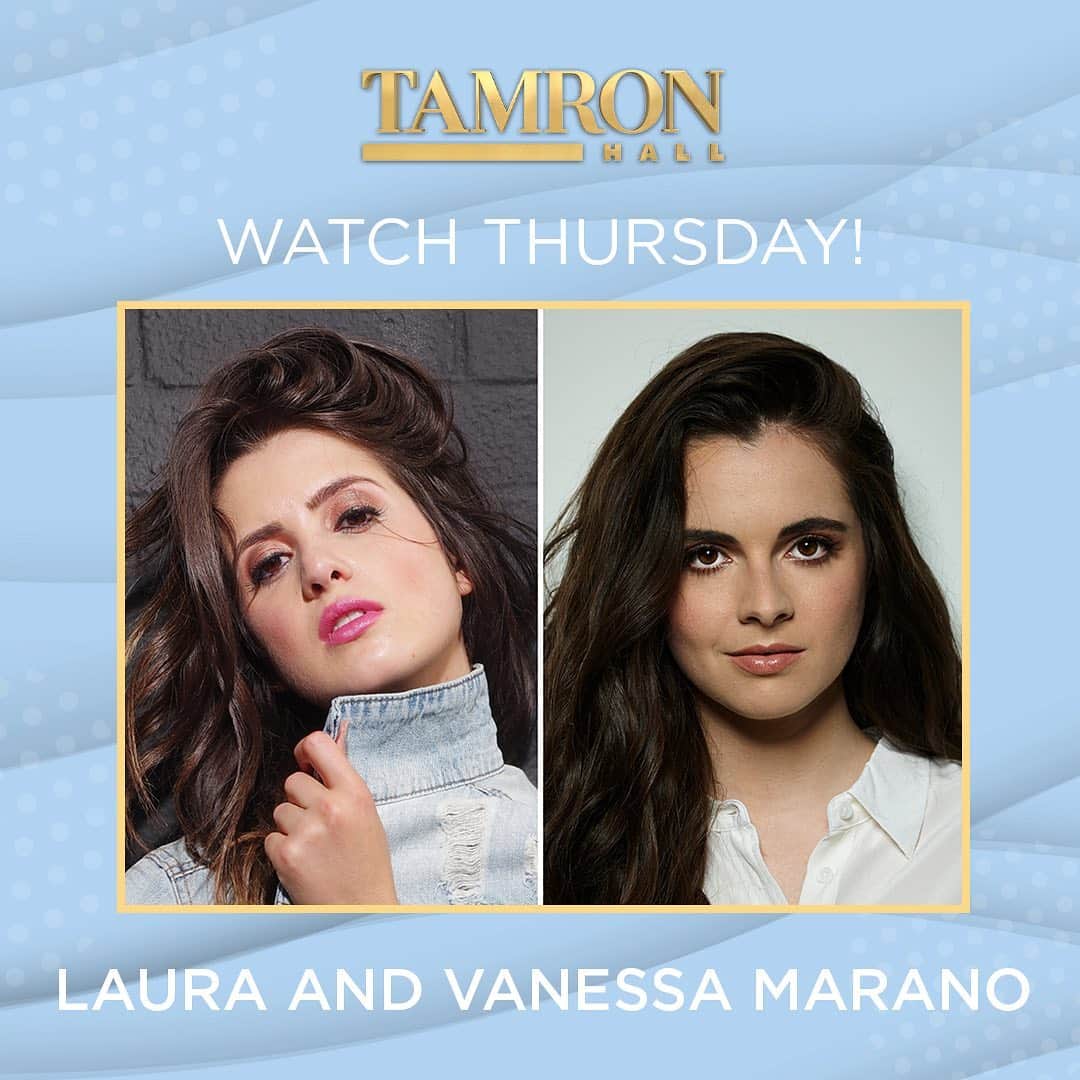 ヴァネッサ・マラーノのインスタグラム：「Laura and I will be the the Tamron Hall Show tomorrow to discuss human trafficking and #SavingZoe」