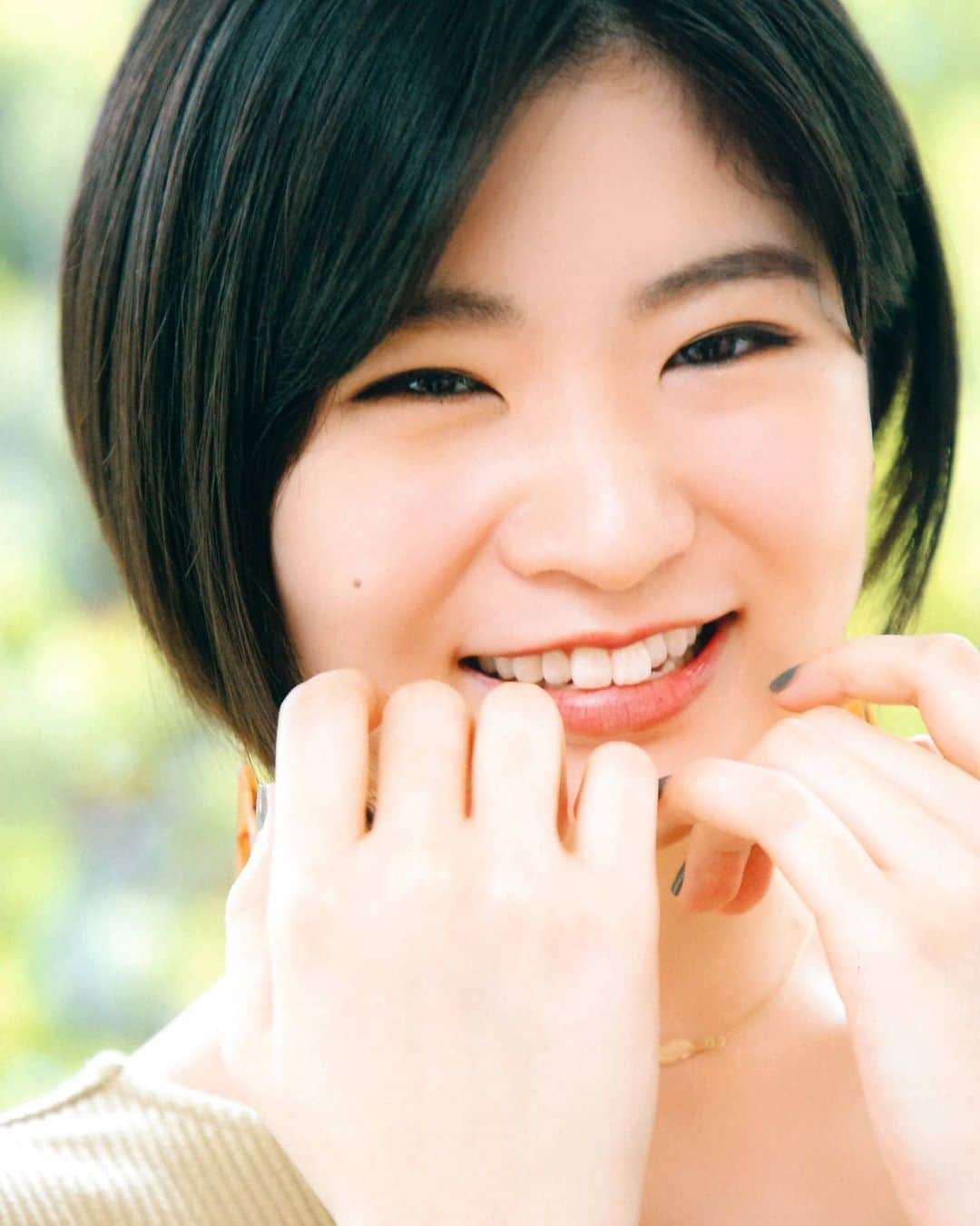 モーニング娘。'20のインスタグラム：「- . 趣味: 主にハロー!プロジェクトの曲を聞くこと . . #加賀楓 . .」