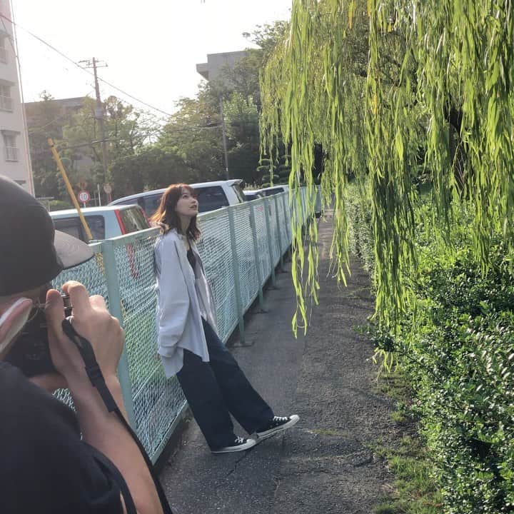 吉永アユリのインスタグラム：「.  makingmovie👽  仕上がりが楽しみだ👽」