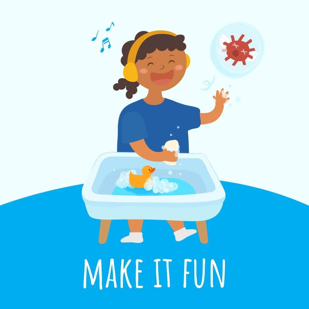 unicefさんのインスタグラム写真 - (unicefInstagram)「It’s #GlobalHandwashingDay! Here are four ways to help children build good #HandHygiene habits and slow the spread of #COVID19.」10月15日 13時15分 - unicef