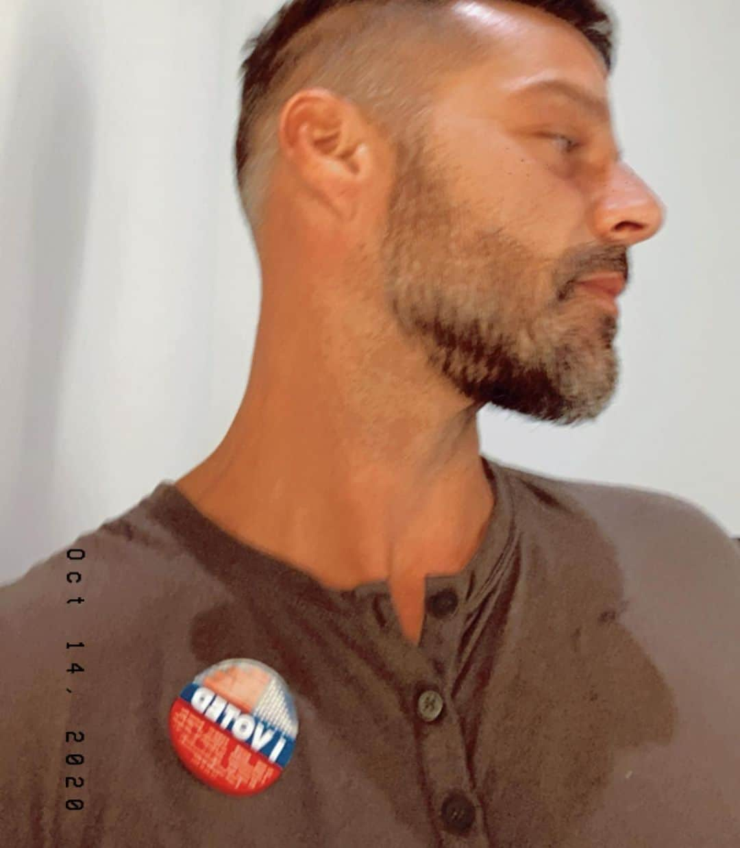 リッキー・マーティンさんのインスタグラム写真 - (リッキー・マーティンInstagram)「#IVoted」10月15日 13時30分 - ricky_martin