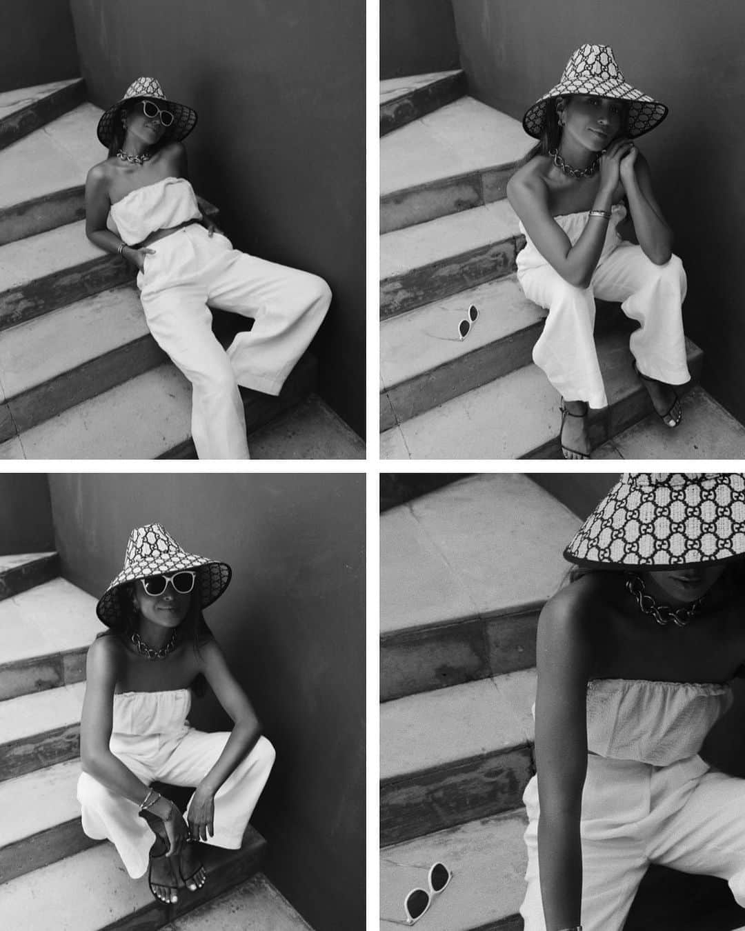 ジュリー・サリニャーナのインスタグラム：「B/W series. 〰️」