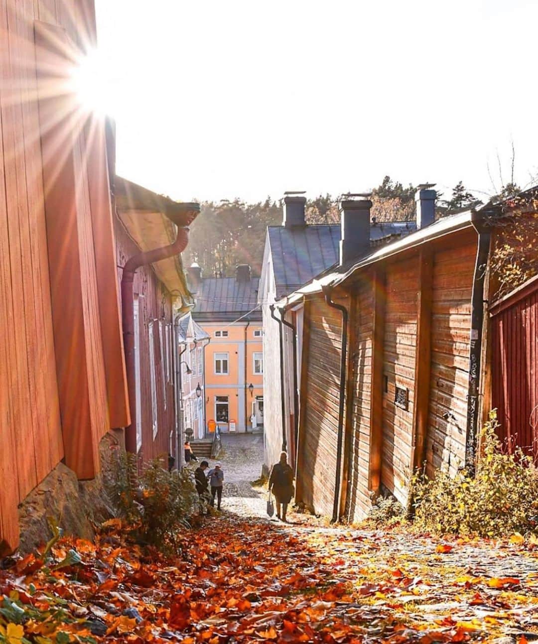 フィンランド政府観光局さんのインスタグラム写真 - (フィンランド政府観光局Instagram)「ポルヴォーの秋の風景。 ． @postcards_from_helsinki さんの写真。Kiitos！」10月16日 3時46分 - visitfinlandjapan