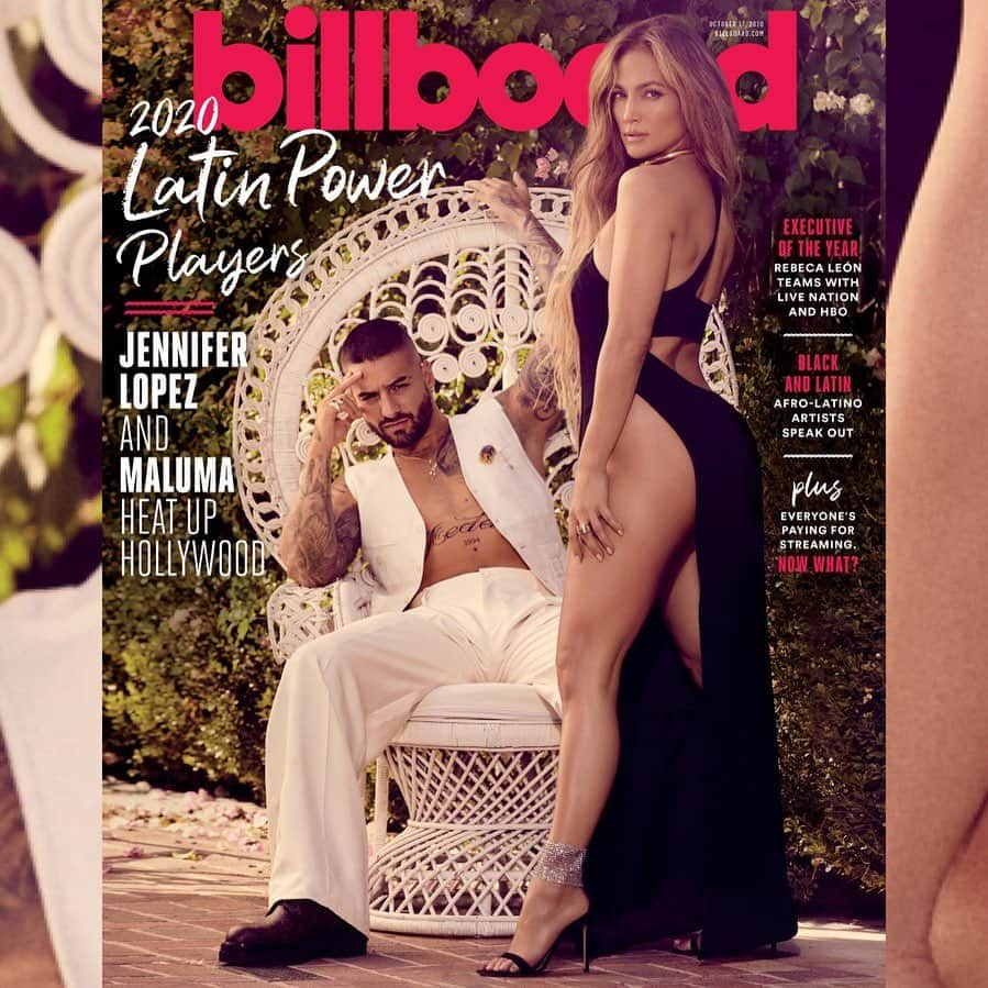 ジェニファー・ロペスさんのインスタグラム写真 - (ジェニファー・ロペスInstagram)「GOOD MORNING ☀️ EVERYBODY  Billboard cover JLo x Maluma   @Billboard #BillboardMagazine @MarryMeMovie #MarryMe #NuyoricanProductions #PaTiLonely #LatinPowerPlayers @Maluma 📸 @ramonarosales」10月16日 2時43分 - jlo