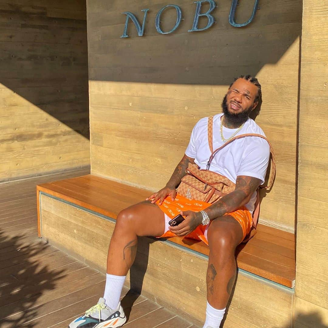 ゲームさんのインスタグラム写真 - (ゲームInstagram)「“And man shout my nigga Game he just rolled through Eatin' crab out in Malibu at Nobu” @champagnepapi voice #TuffCrowd」10月16日 3時24分 - losangelesconfidential