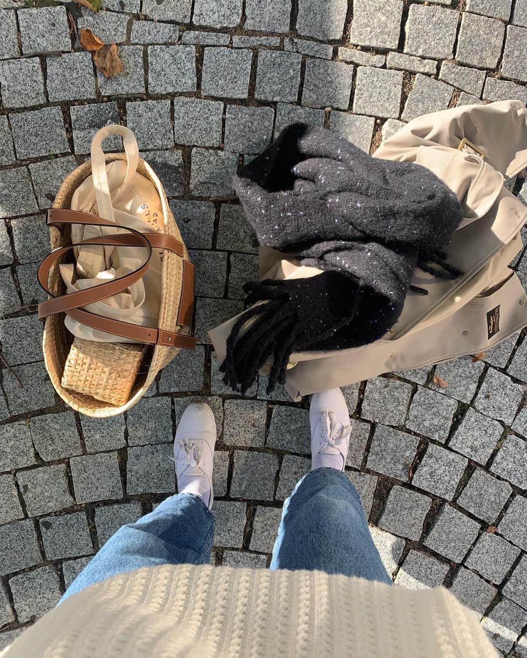 のインスタグラム：「Bag lady aesthetic」