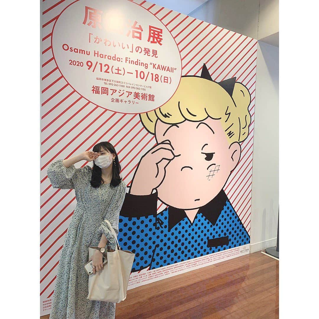 運上弘菜さんのインスタグラム写真 - (運上弘菜Instagram)「. . #原田治展 この前おだと行ってきたのです~ . . . #かわいいの発見 #福岡アジア美術館」10月15日 18時54分 - nappi_0809