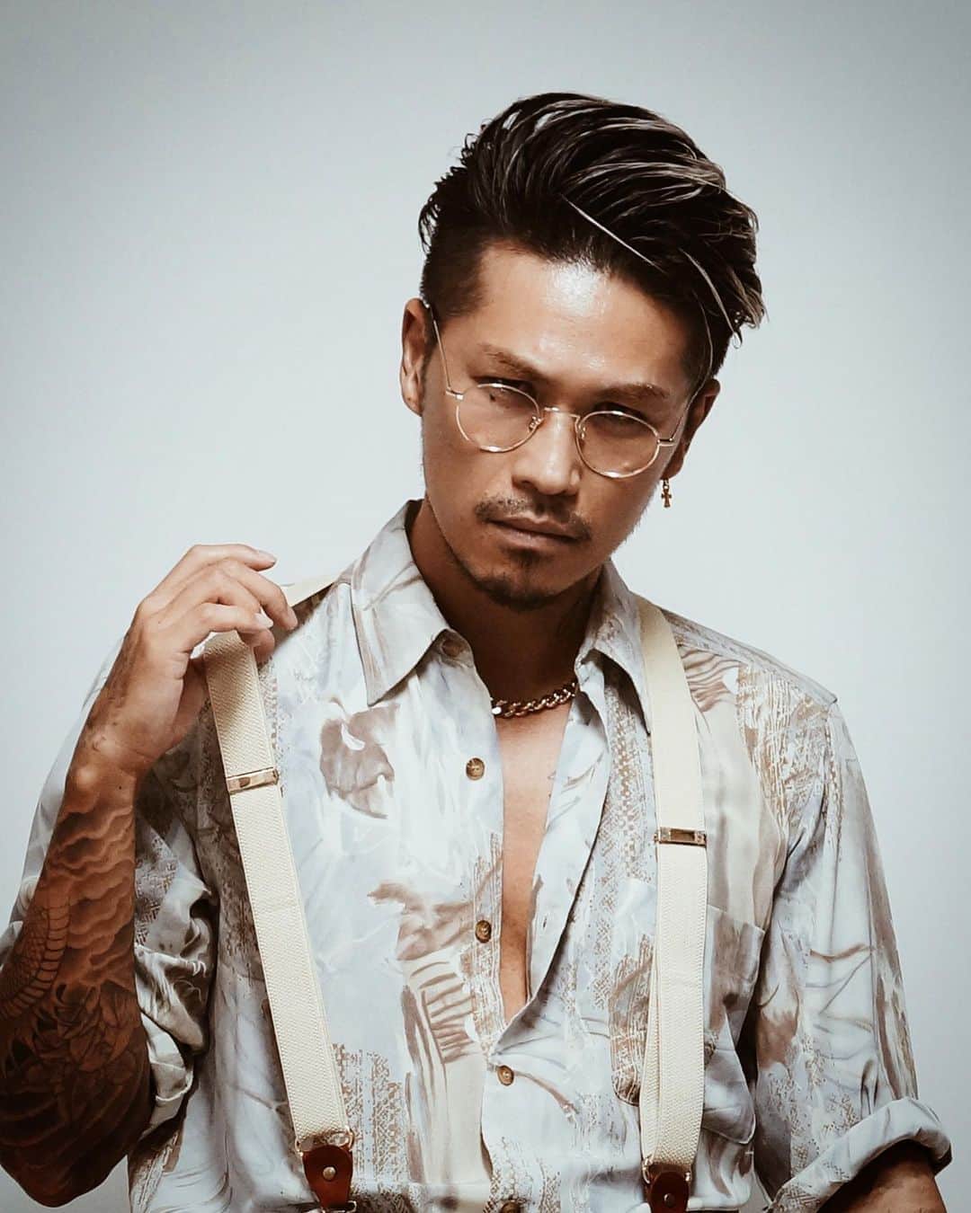 DJ ACEのインスタグラム：「🤓 #今日から完全にこの系統でいきます #ACE1 #MyNewStyle? #信じるか信じないかはあなた次第」