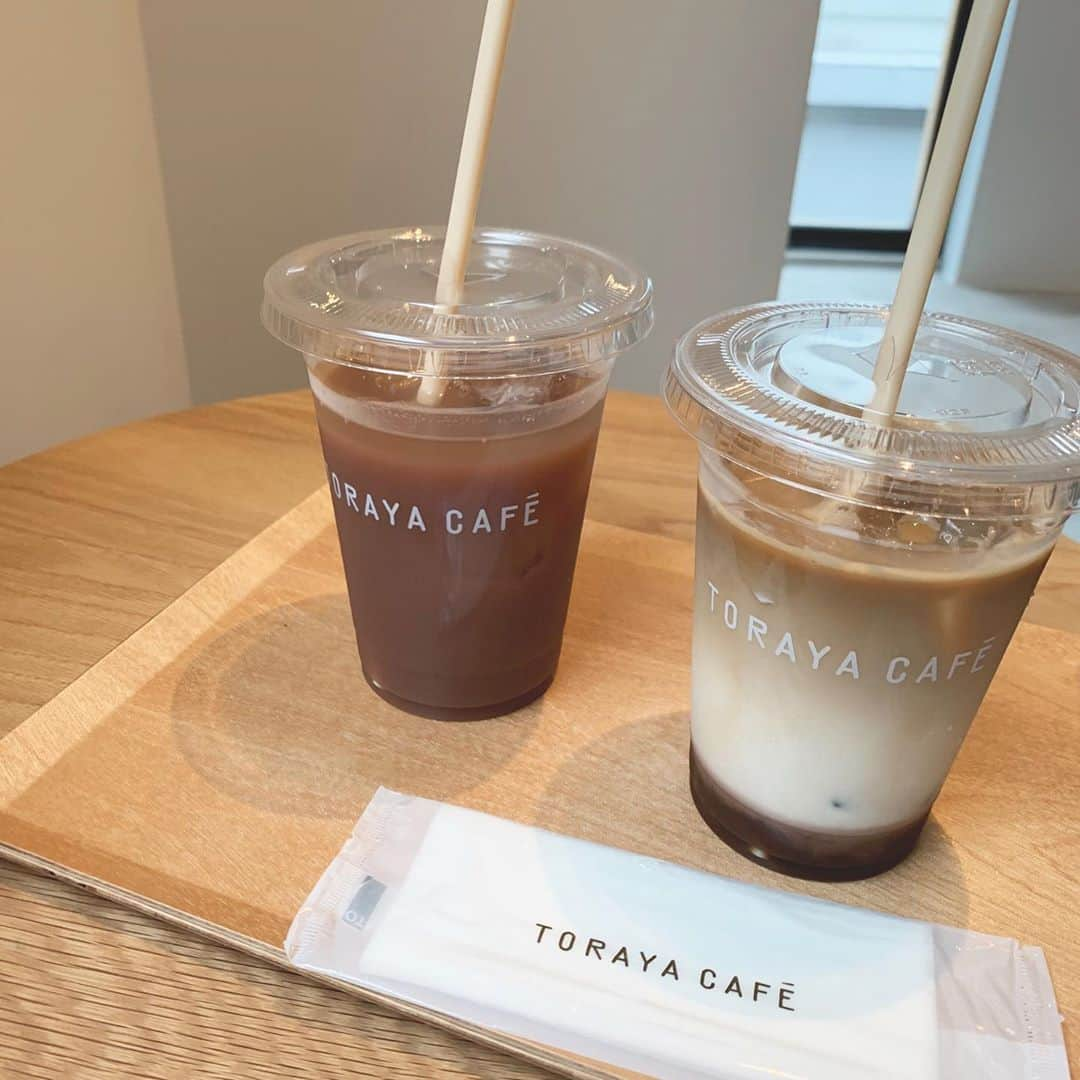 江本るり恵さんのインスタグラム写真 - (江本るり恵Instagram)「いつかのTORAYACAFE🐅♡ 洋菓子も好きだけど和菓子もあんこも好き。困る🙄」10月15日 19時55分 - emotorurie