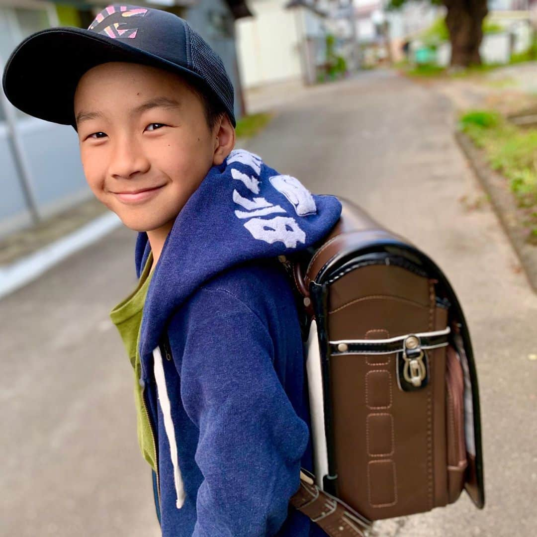 上田ユキエさんのインスタグラム写真 - (上田ユキエInstagram)「I’m ready 🐯 #ランドセル#小学生 #japanlife」10月15日 20時16分 - yukie_ueda