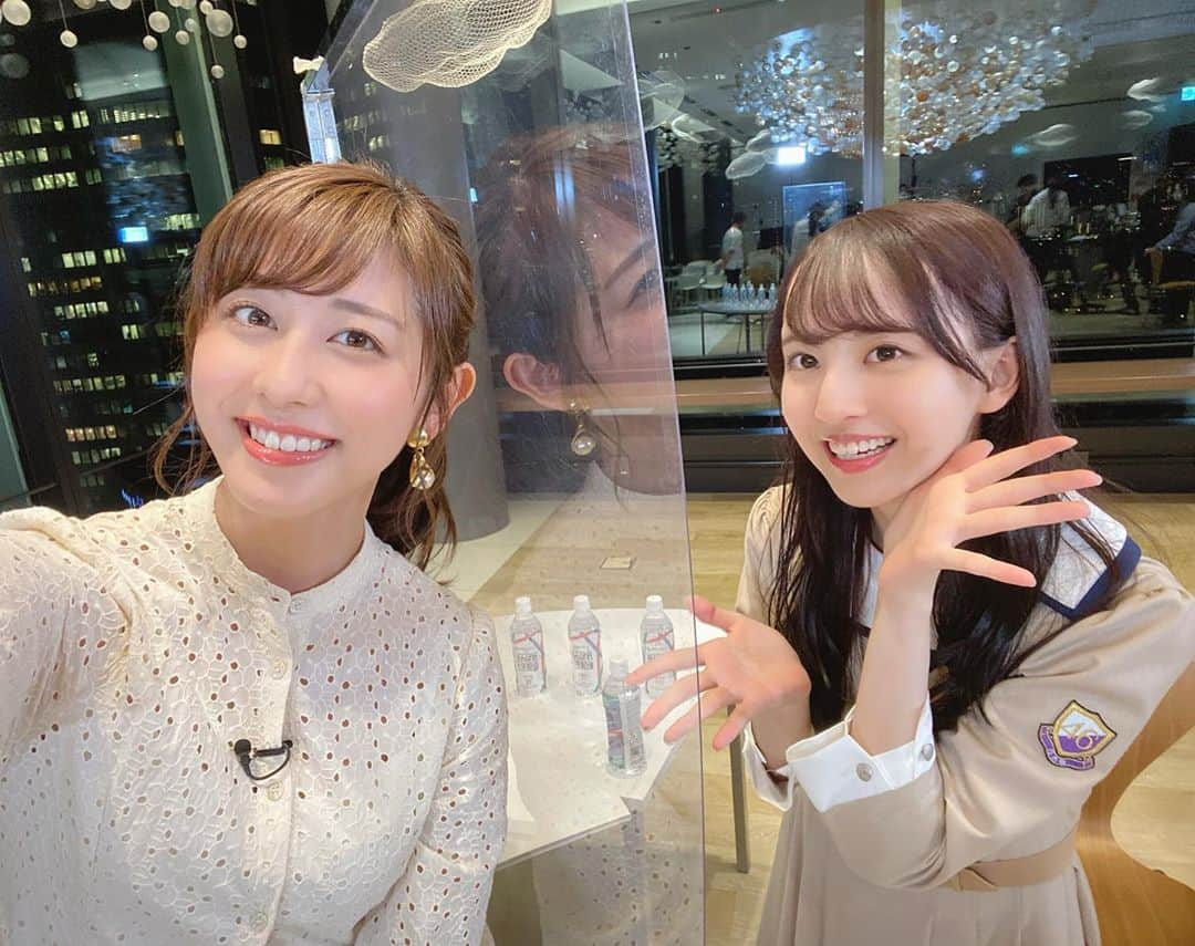 斎藤ちはるさんのインスタグラム写真 - (斎藤ちはるInstagram)「乃木坂卒業後、久々に会えました☺️楓🌟 . 全日本大学駅伝のABEMAのゲスト解説を今年も楓が務めるということで… 来週配信予定のYouTube「動画、はじめてみました」でコラボしました🤗 . . @tv.asahi_ekiden に #載せた #写真 のとは #別バージョン #相変わらず #可愛い #楓 #久しぶりに #会えて #嬉しかった #配信 を #お楽しみに . . #乃木坂46#佐藤楓#かえで#でんちゃん #斎藤ちはる#テレビ朝日アナウンサー#テレビ朝日#テレ朝#アナウンサー#全日本大学駅伝#全日本#大学駅伝#大学#駅伝#駅伝好き#コラボ#動画はじめてみました#乃木坂#乃木坂ちゃん」10月15日 20時17分 - chiharu_saito_ex