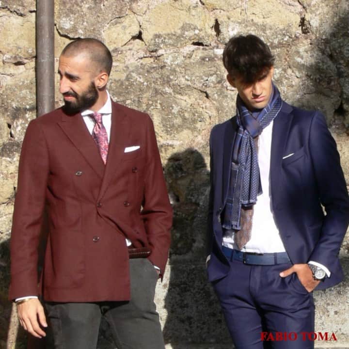 ファビオトーマさんのインスタグラム写真 - (ファビオトーマInstagram)「Classic doesn't mean old but elegant. FABIO TOMA ROMA   #youngstyle #madeinitalywithlove #fashionforeveryone」10月15日 20時43分 - fabio_toma