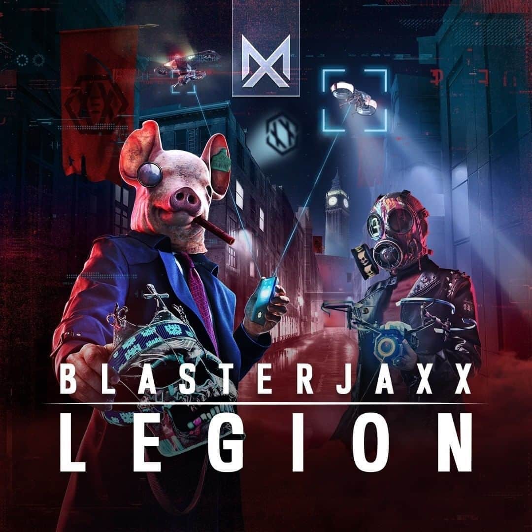 Blasterjaxxさんのインスタグラム写真 - (BlasterjaxxInstagram)「Loading mission… We have been recruited to produce a special track - Legion - for the action-adventure game #WatchDogsLegion! 🐷 We have already surrendered to this artwork! Save the date. 29th of October. 🔥」10月15日 21時00分 - blasterjaxx