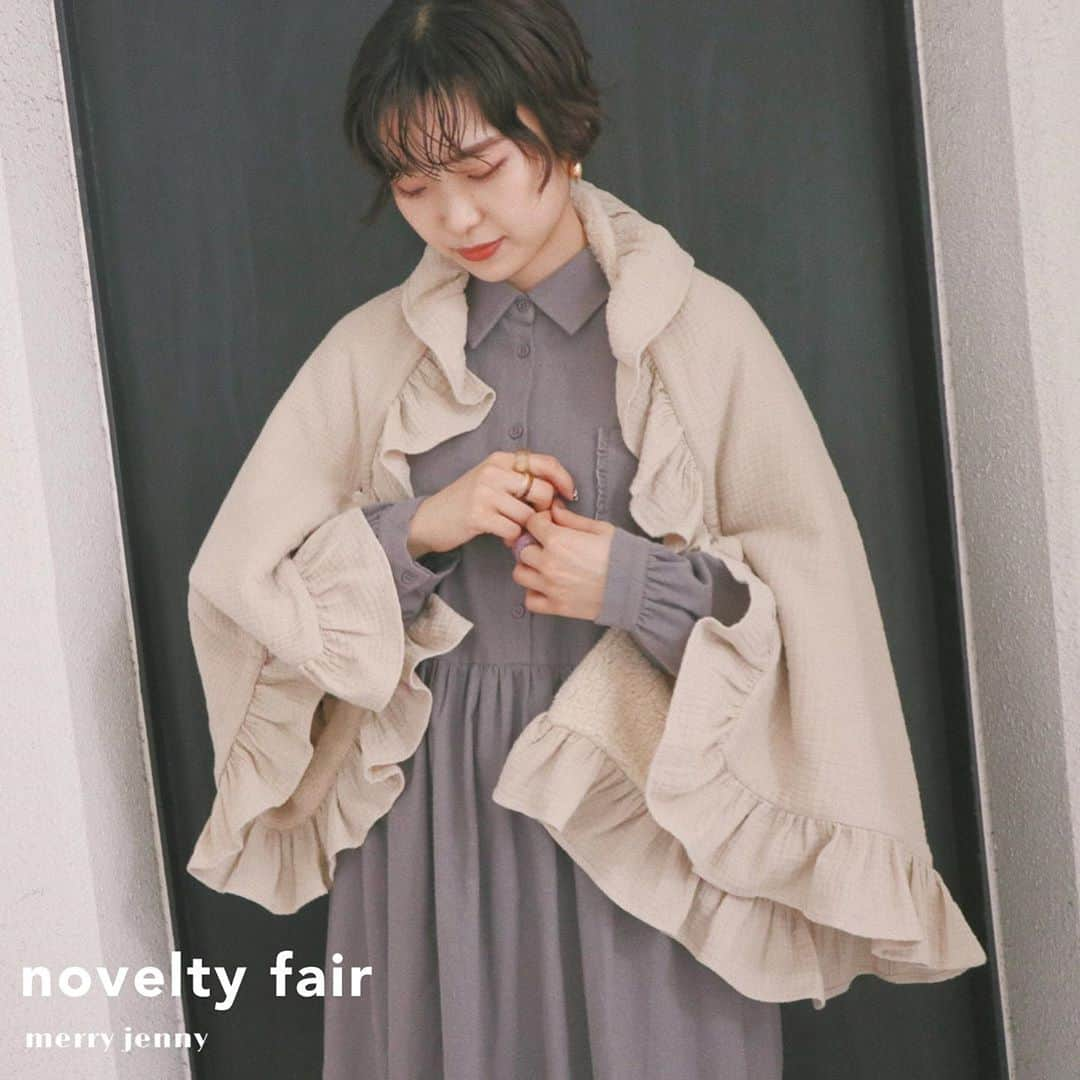 merry jennyさんのインスタグラム写真 - (merry jennyInstagram)「【 novelty fair ! 】 ㅤㅤㅤㅤㅤㅤㅤㅤㅤㅤ 10/23 (fri) ~ 直営店 ㅤㅤㅤㅤㅤㅤㅤㅤㅤㅤㅤㅤㅤ 11/11 (wed) 12:00 ~ official web store RUNWAY channel にて novelty fair start！ ㅤㅤㅤㅤㅤㅤㅤㅤㅤㅤ ¥15,000+tax 以上お買上げのお客様に blanket をプレゼント♡ ㅤㅤㅤㅤㅤㅤㅤㅤㅤㅤㅤㅤㅤ ※無くなり次第終了いたします。 checkをお見逃しなく！ ㅤㅤㅤㅤㅤㅤㅤㅤㅤ ㅤㅤㅤㅤㅤㅤㅤㅤㅤㅤ #merryjenny #メリージェニー  #2020aw #autumn #surrealisme #novelty」10月15日 21時15分 - merryjenny_instagram