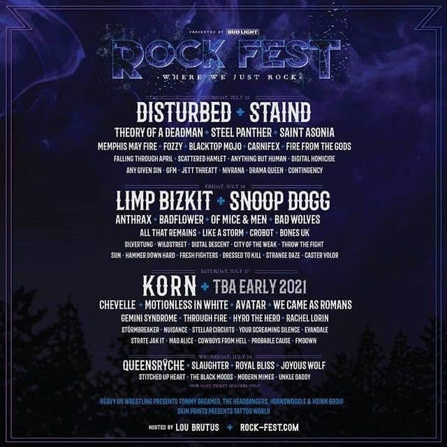Of Mice & Menのインスタグラム：「See you at @rockfestwi!!」