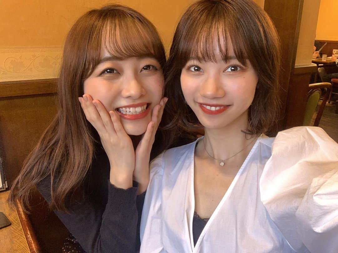 川原千里さんのインスタグラム写真 - (川原千里Instagram)「.  志賀ちゃんとランチしてきました🍽💖  一個下に思えんくらいしっかりしてて 自分をちゃんと持ってて ストイックに頑張ってる志賀ちゃんに いつも刺激受けてます🥺🥺  あと1ヶ月少し一緒に頑張ろぅ〜！✊🏻💭  今日も#ちぃぽち お願いします🐡💗 セルフィットさんとのコラボ企画も 是非YELLOWチームに投票お願いします🌼💛  #ミスキャン　#ミス同志社　#ミスキャンパス同志社　#ミスコン　#ミスコンファイナリスト　#ミスキャンパス同志社2020 #misscampus #miss #missdoshisha #mcd2020」10月15日 22時06分 - chisato__k4