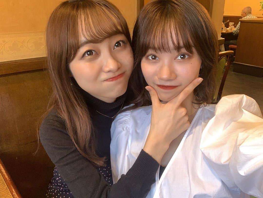 川原千里さんのインスタグラム写真 - (川原千里Instagram)「.  志賀ちゃんとランチしてきました🍽💖  一個下に思えんくらいしっかりしてて 自分をちゃんと持ってて ストイックに頑張ってる志賀ちゃんに いつも刺激受けてます🥺🥺  あと1ヶ月少し一緒に頑張ろぅ〜！✊🏻💭  今日も#ちぃぽち お願いします🐡💗 セルフィットさんとのコラボ企画も 是非YELLOWチームに投票お願いします🌼💛  #ミスキャン　#ミス同志社　#ミスキャンパス同志社　#ミスコン　#ミスコンファイナリスト　#ミスキャンパス同志社2020 #misscampus #miss #missdoshisha #mcd2020」10月15日 22時06分 - chisato__k4