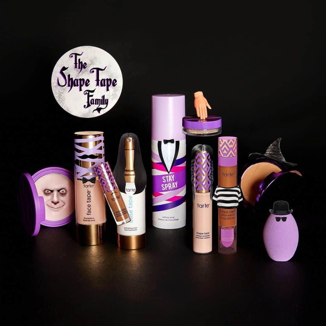 Tarte Cosmeticsさんのインスタグラム写真 - (Tarte CosmeticsInstagram)「🎵they're full coverage & they're longwear, cruelty-free & mighty, they're double duty beauty, the shape tape family🎵 #crueltyfree #shapetapenation #doubledutybeauty #veganbeauty #Halloween」10月15日 23時11分 - tartecosmetics