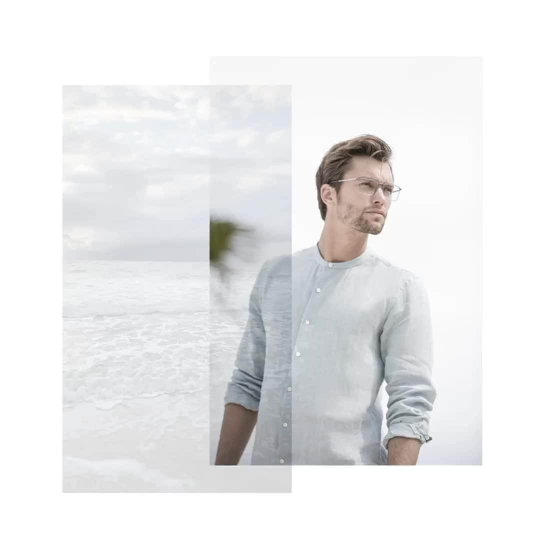 シルエットのインスタグラム：「Even when we're confined to the city, our hearts are free to roam to the sea. Find your freedom with Urban Lite. Featuring: Urban Lite 2919⁠ .⁠ .⁠ .⁠ #silhouetteeyewear #tryitwearitloveit #eyeweardesign #luxuryeyewear #fashioneyewear #opticalframes」