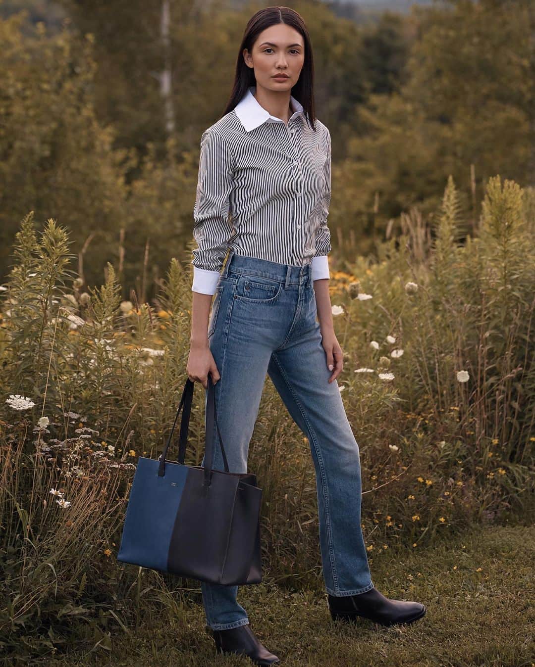 Saks Fifth Avenueさんのインスタグラム写真 - (Saks Fifth AvenueInstagram)「Match your outfit to the fall foliage with @shoprhode and @lafayette148ny easy-chic styles. Discover more styles from The Cotton Shop at Saks. @discovercotton #SaksStyle」10月15日 23時25分 - saks