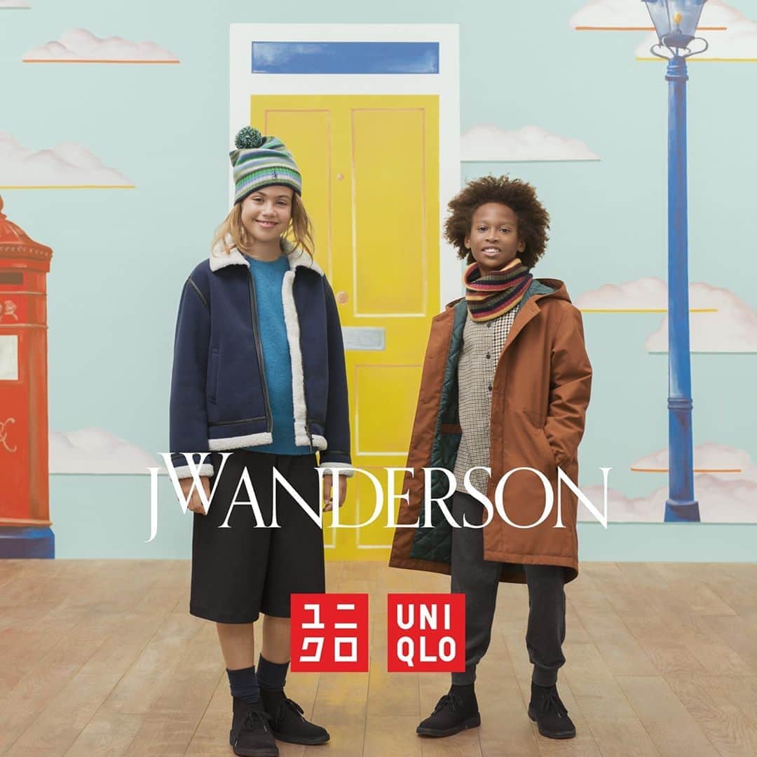 UNIQLO UKのインスタグラム：「2020 Fall/Winter UNIQLO and JW ANDERSON Collection is now available. Centering on the theme “A Day in London,” this season’s collection offers a wardrobe inspired by the everyday life in this sophisticated city. With this season’s warm colour palette, British classics are brightened up with signature JW ANDERSON themes such as patchwork and asymmetric designs, bringing an air of freshness to the subdued months to come @jonathan.anderson @jw_anderson #jwanderson #uniqlojwanderson #UNIQLO #LifeWear」