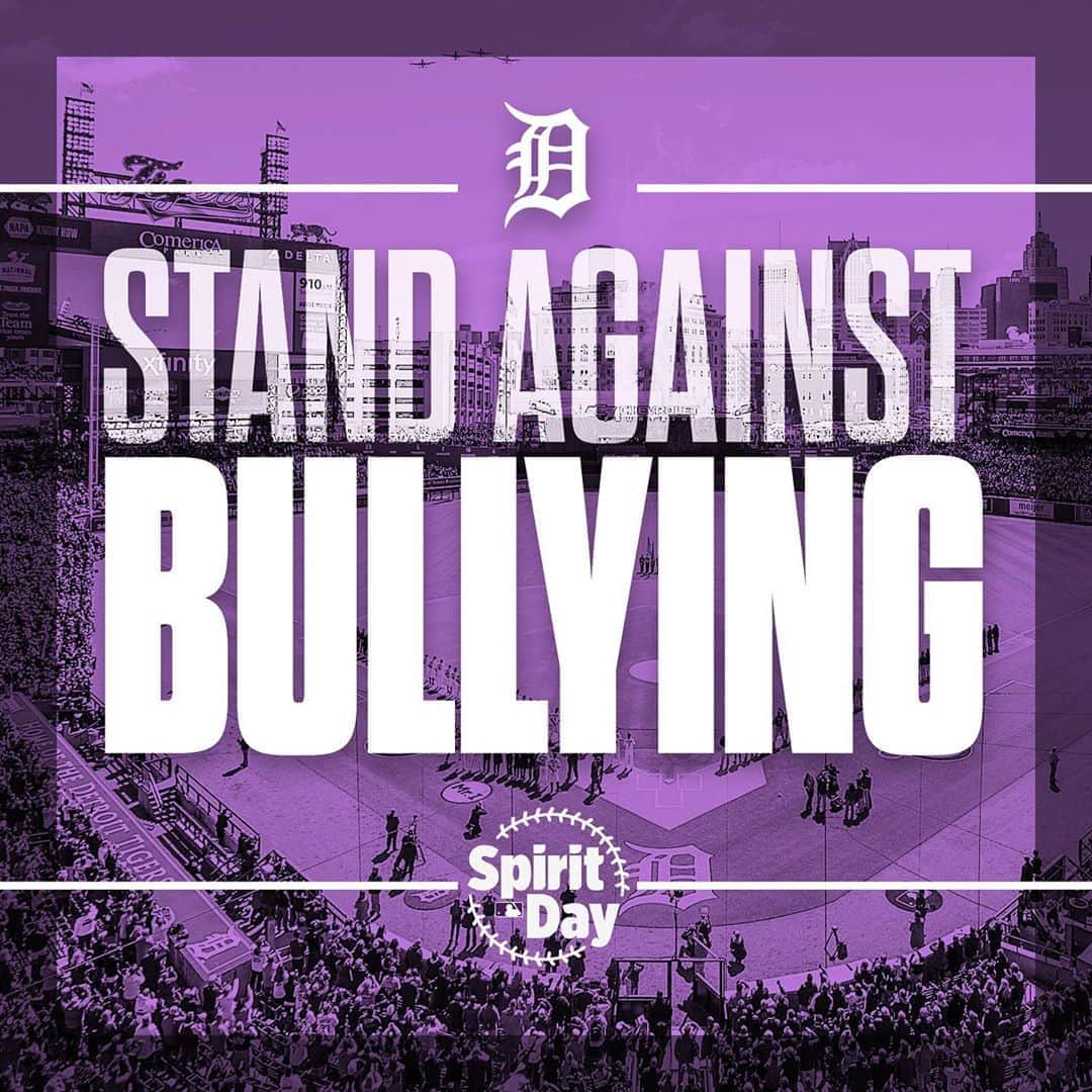 デトロイト・タイガースさんのインスタグラム写真 - (デトロイト・タイガースInstagram)「On #SpiritDay, and every day, we’re proud to take a stand against bullying and support LGBTQ youth.」10月15日 23時59分 - tigers
