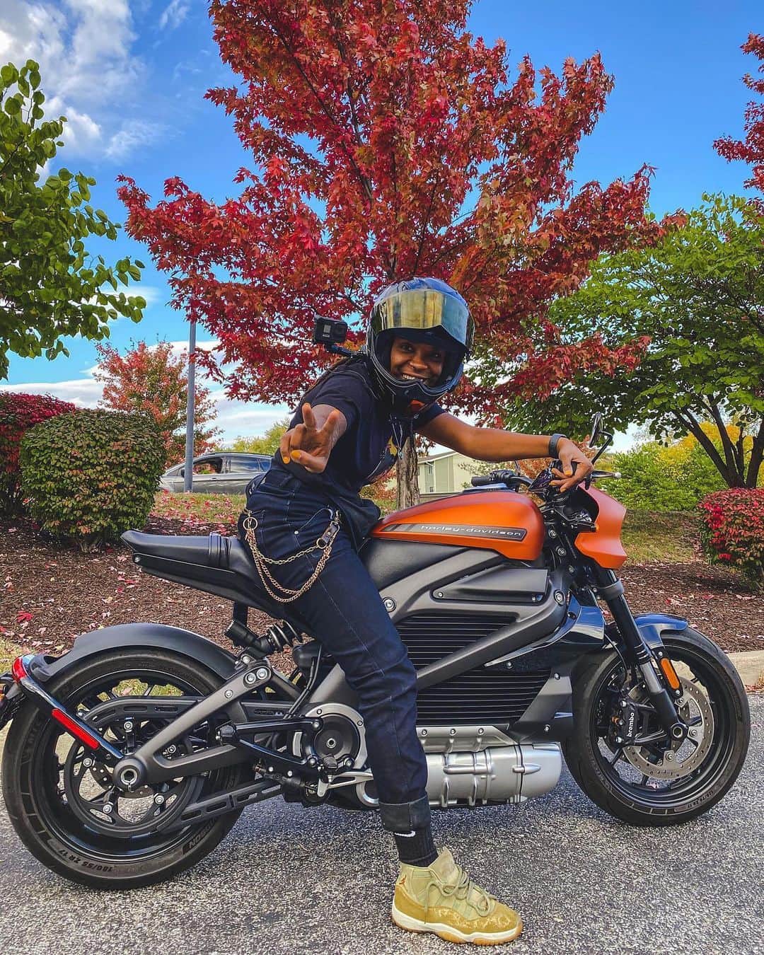 Harley-Davidsonさんのインスタグラム写真 - (Harley-DavidsonInstagram)「A new season calls for new destinations.  #HarleyDavidson #LiveWire」10月16日 0時00分 - harleydavidson