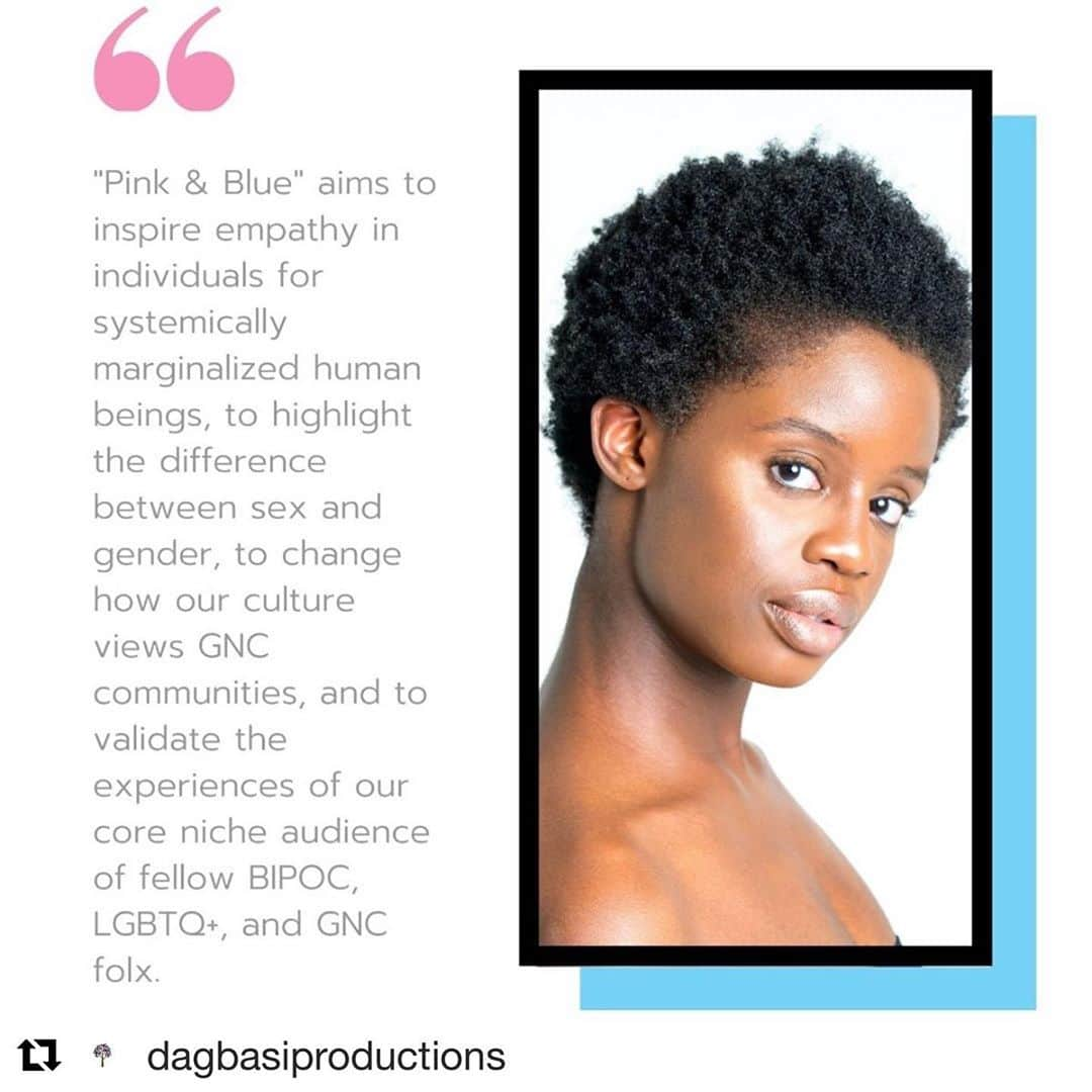 アンナ・パキンさんのインスタグラム写真 - (アンナ・パキンInstagram)「WANNA SUPPORT #lgbtqiaplus #bipoc ART!?? LINK IN MY BIO Repost @dagbasiproductions ・・・ 24 Hours Left! $2.1K Left to Raise. "Pink & Blue" Needs YOU.   THANK YOU SO MUCH for getting us this far! We are so proud to be part of a community that recognizes the need for art created by systemically disenfranchised artists. Art that showcases our communities in all of our complexity and intersectionality. Thank you for wanting to build a more inclusive world with us. Contribute @dagbasiproductions link in bio. • The official production crowdfunding campaign to raise $20K ends tomorrow, but you can STILL contribute to ensure we have the necessary minimum $7K in post-production funds ready to go for employing the #Editor #EditorsAssistant #SoundDesigner #Colorist #TrailerEditor #CreditsCreator #Composer #GraphicDesigner #Accountant #Payroll and for #FilmFestival app fees. • • • #Crowdfunding #PinkandBlueFilm #DagbasiProductions #BlackLivesMatter #AllBlackLivesMatter #ProductionCompany #BlackOwnedBusiness #TransOwnedBusiness #QueerOwnedBusiness #InvestInBlackBusiness #BuyBlack」10月16日 0時35分 - _annapaquin